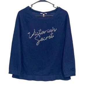 Victoria’s Secret sequin top blue and silver size S